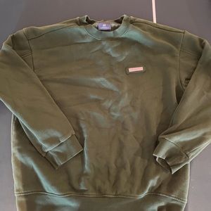Men's Dark Green French Crewneck